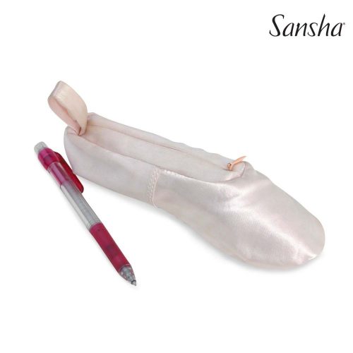 Sansha - Pink Satin Ballet Shoe Pencil Case