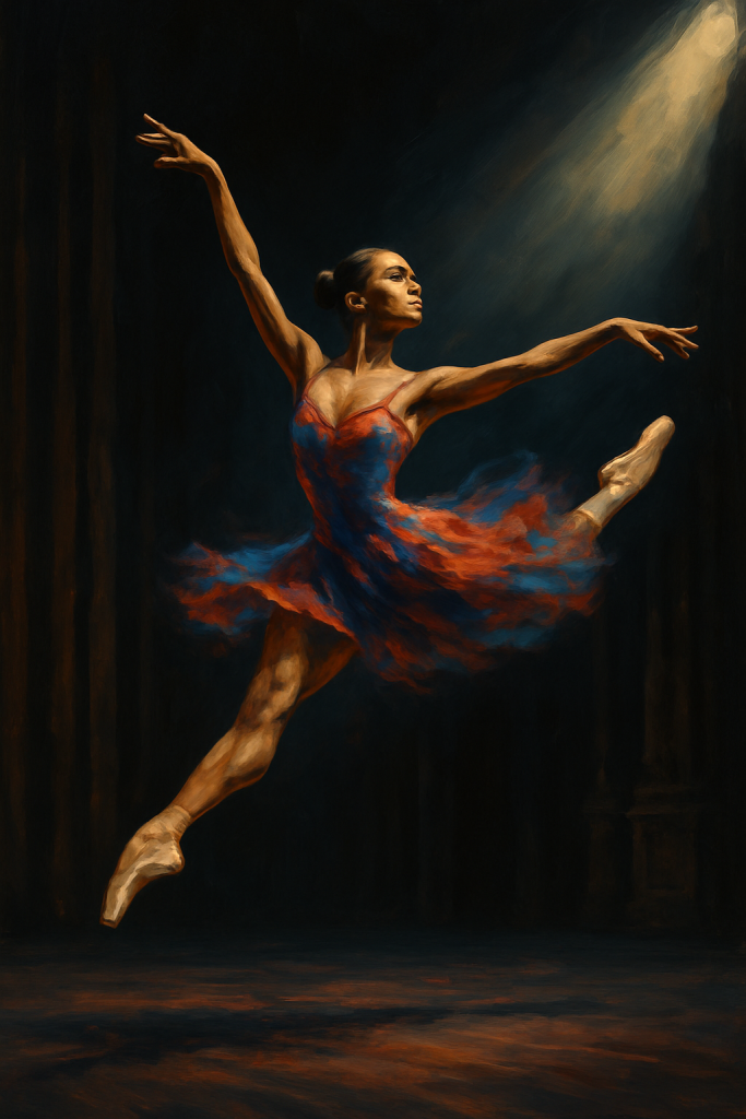 Artistic impression of Misty Copeland